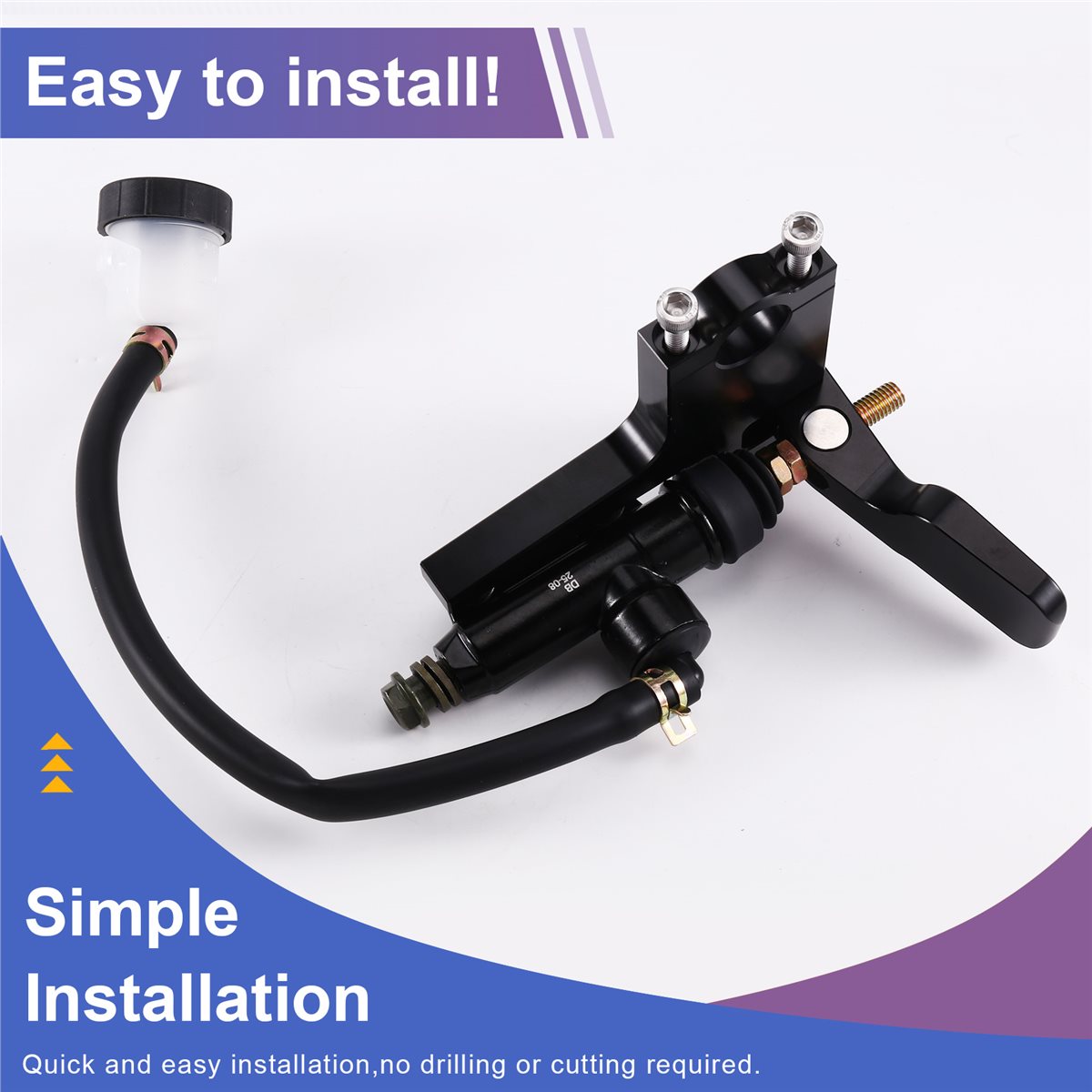 Motorcycle Thumb Brake System Kit - A23Z 오토바이 엄지 브레이크 레버 리어